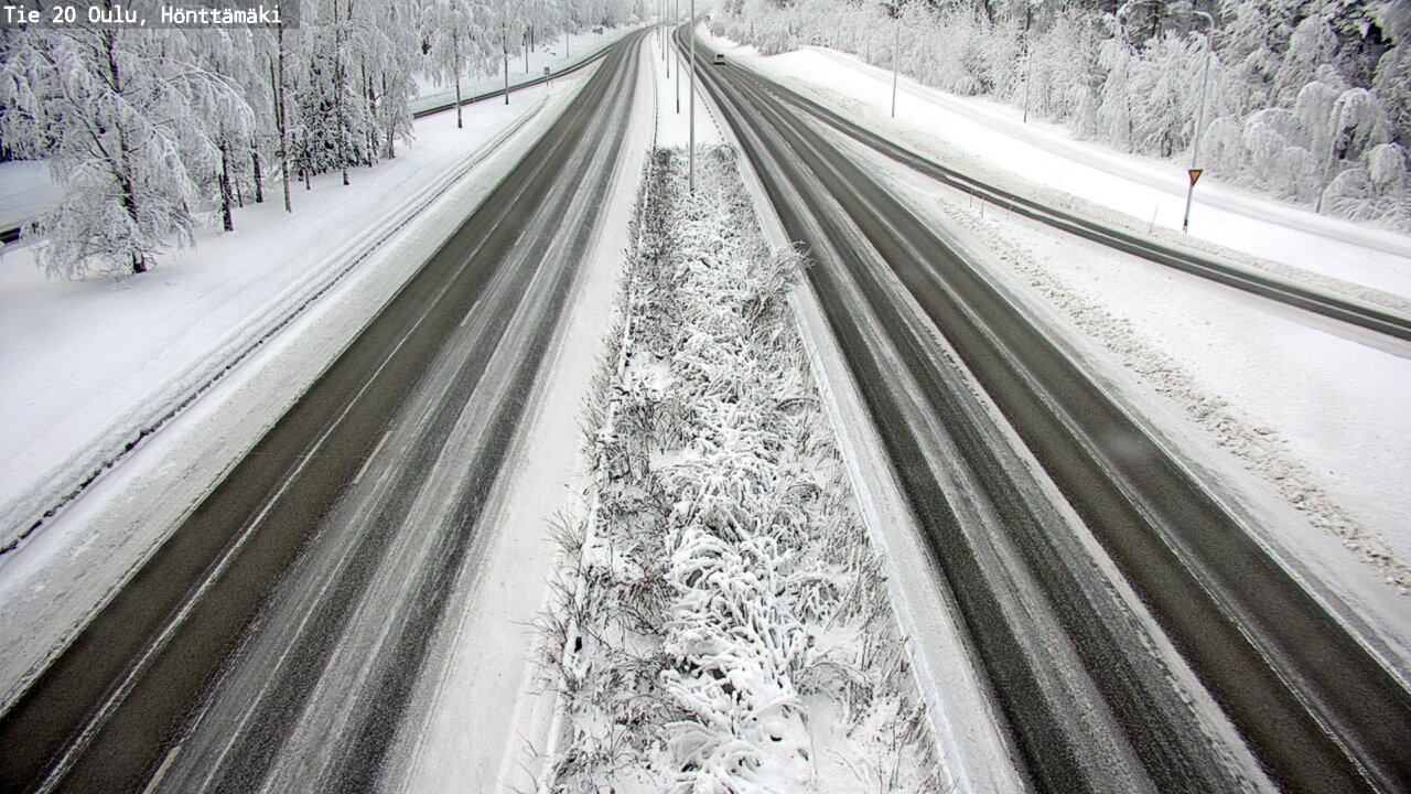 Kelikamerat Kuva Tie 20 Oulu, Hönttämäki, Oulu, Pohjois-Pohjanmaa