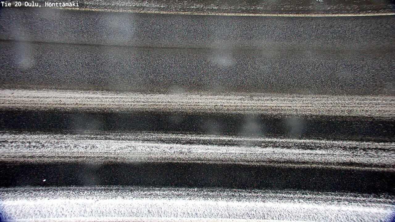 Weather Camera Image Road 20 Oulu, Hönttämäki, Oulu, Pohjois-Pohjanmaa