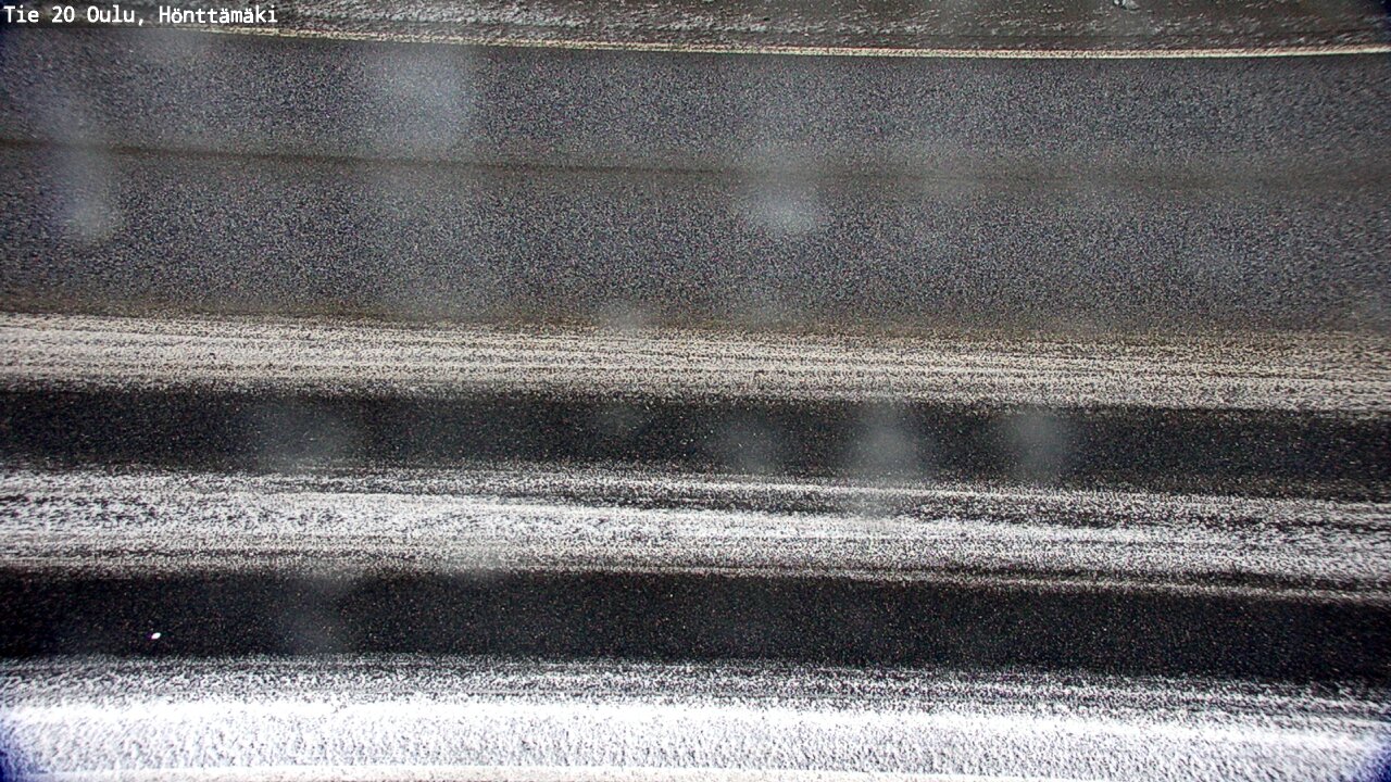 Weather Camera Image Road 20 Oulu, Hönttämäki, Oulu, Pohjois-Pohjanmaa