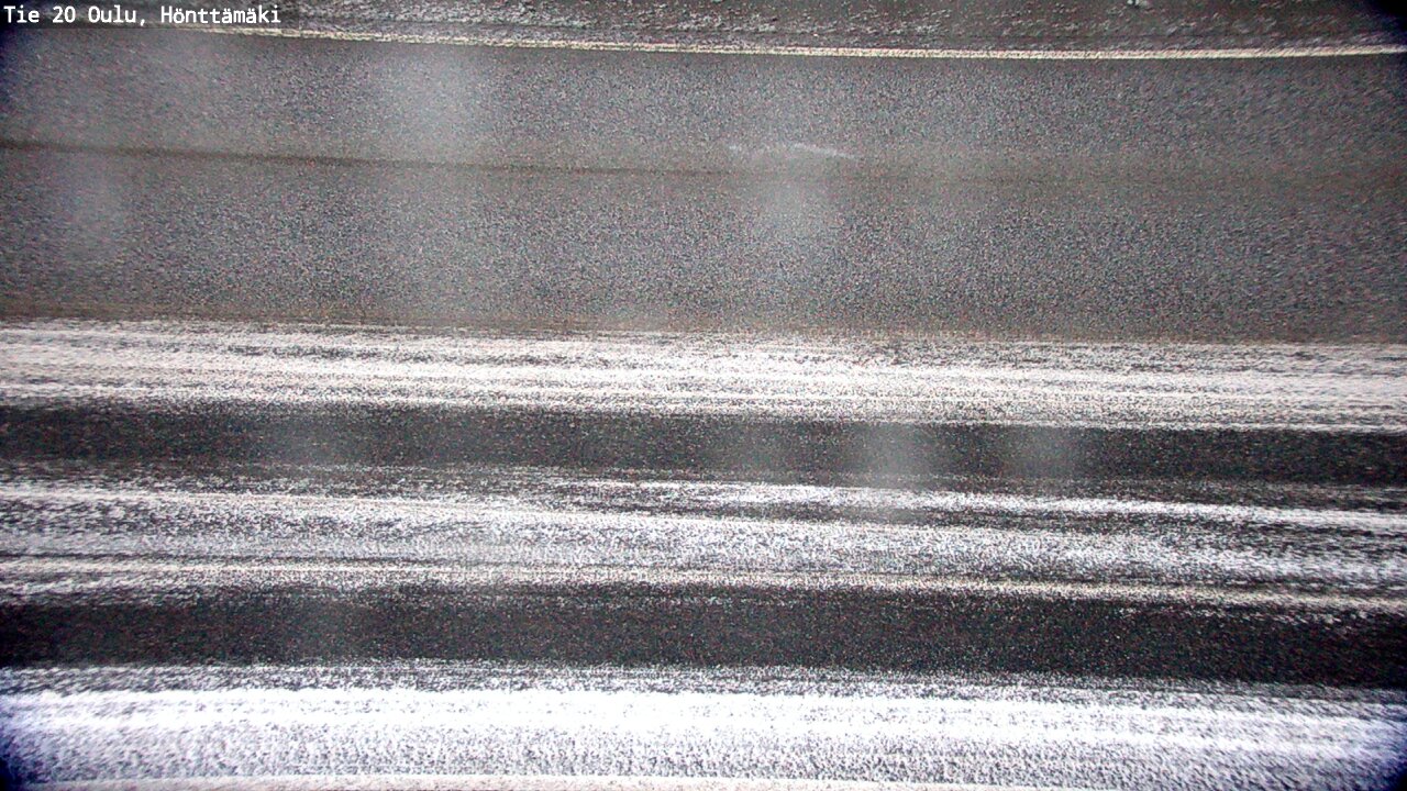Weather Camera Image Road 20 Oulu, Hönttämäki, Oulu, Pohjois-Pohjanmaa
