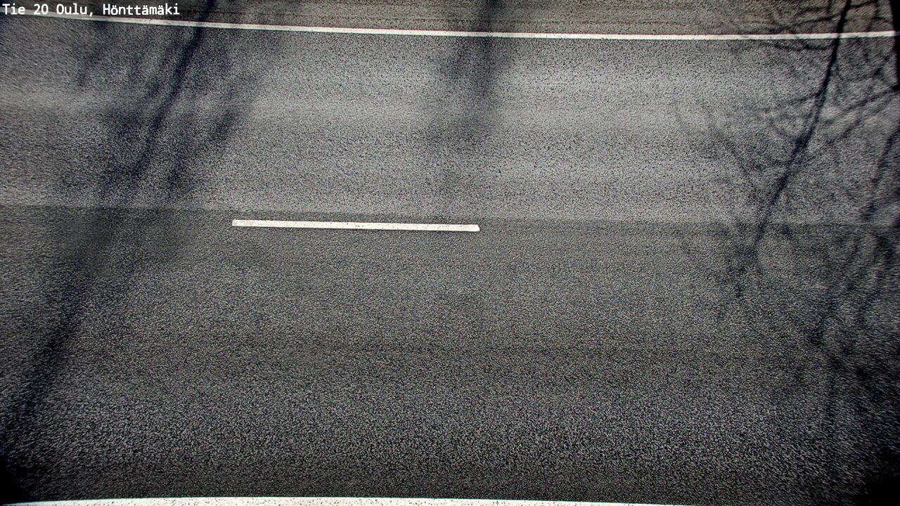 Weather Camera Image Road 20 Oulu, Hönttämäki, Oulu, Pohjois-Pohjanmaa
