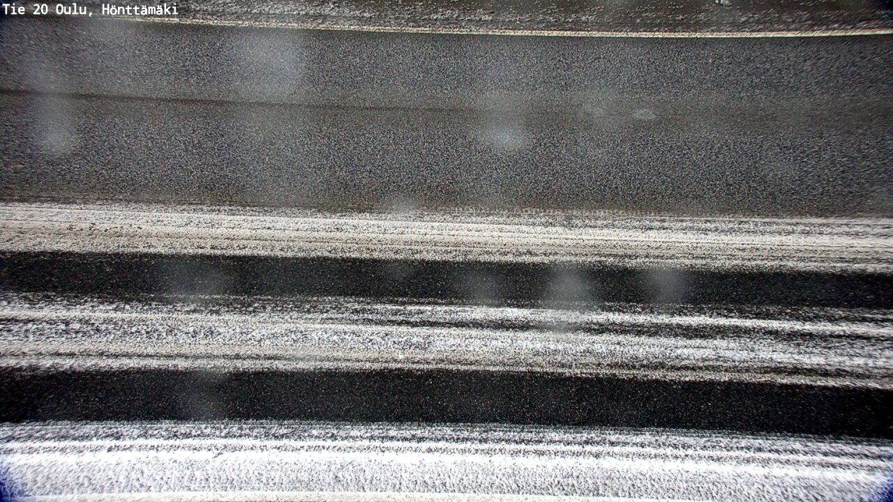 Weather Camera Image Road 20 Oulu, Hönttämäki, Oulu, Pohjois-Pohjanmaa