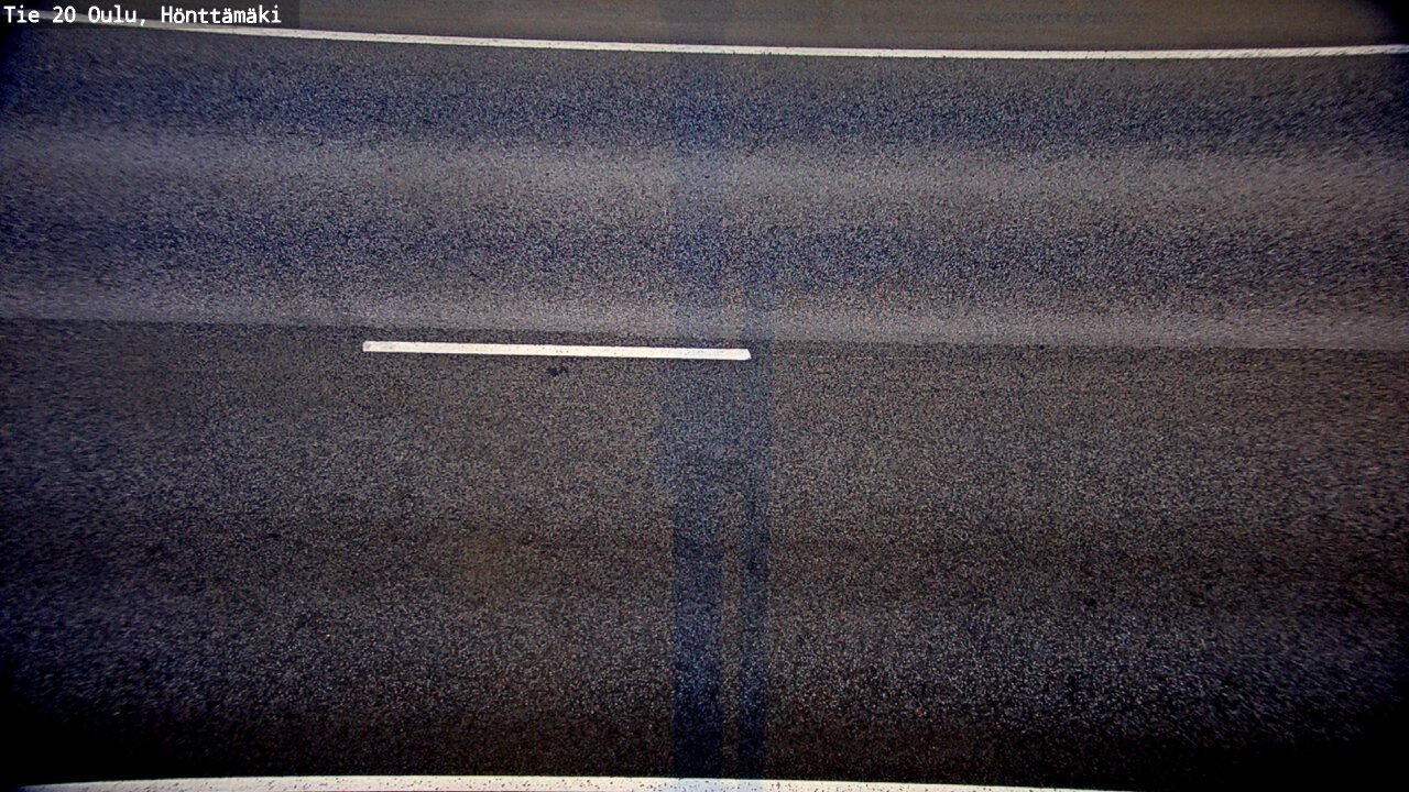 Weather Camera Image Road 20 Oulu, Hönttämäki, Oulu, Pohjois-Pohjanmaa