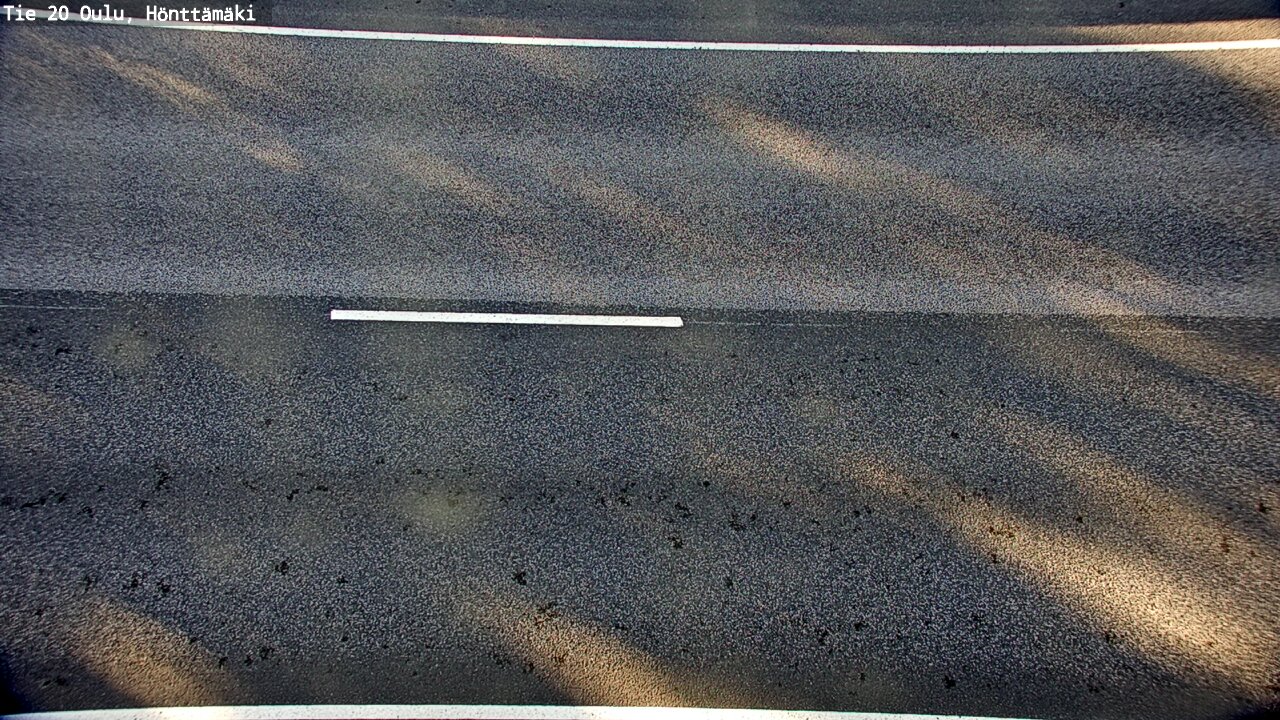 Weather Camera Image Väg 20 Oleåborg, Hönttämäki, Oulu, Pohjois-Pohjanmaa