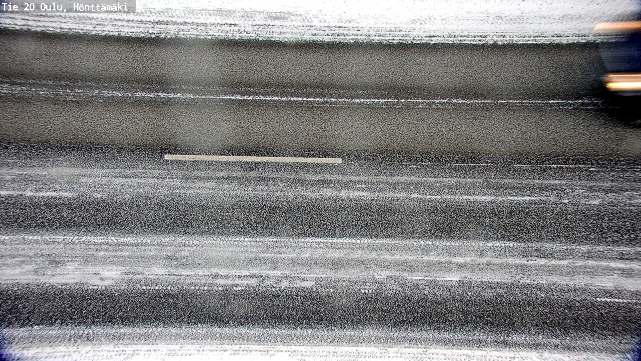 Weather Camera Image Road 20 Oulu, Hönttämäki, Oulu, Pohjois-Pohjanmaa