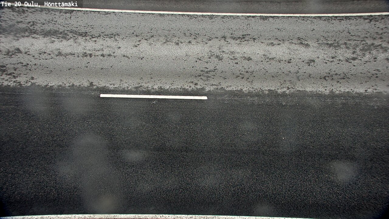 Weather Camera Image Väg 20 Oleåborg, Hönttämäki, Oulu, Pohjois-Pohjanmaa