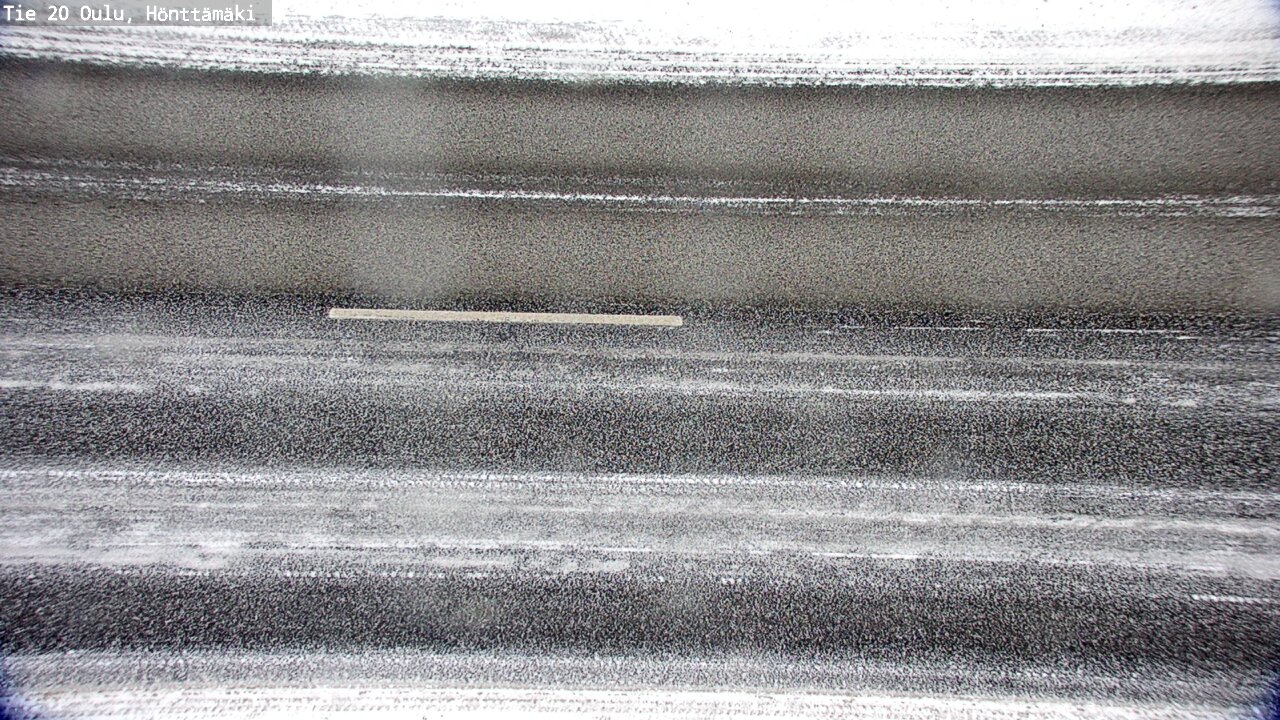Weather Camera Image Road 20 Oulu, Hönttämäki, Oulu, Pohjois-Pohjanmaa