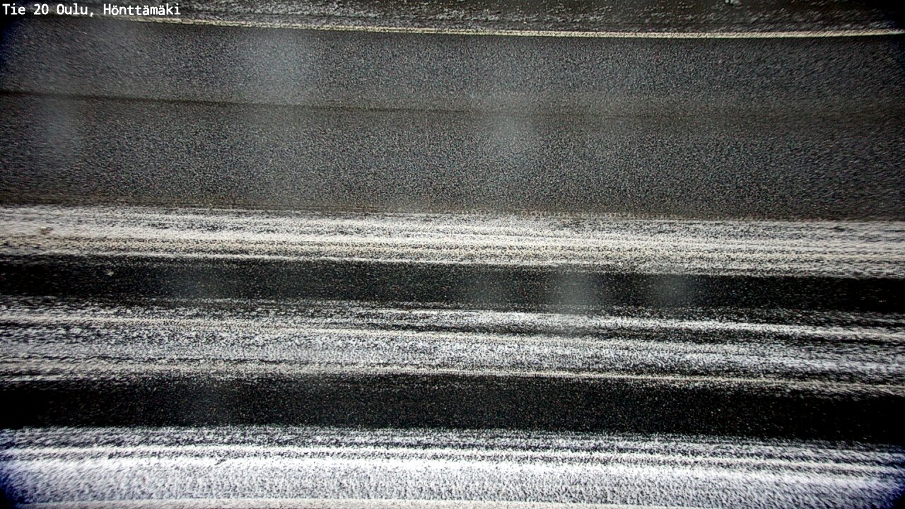Weather Camera Image Road 20 Oulu, Hönttämäki, Oulu, Pohjois-Pohjanmaa