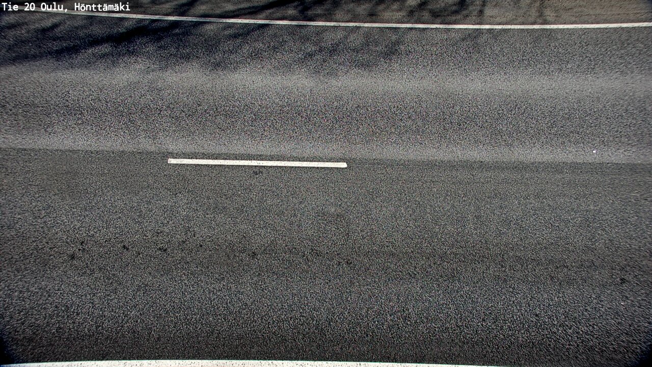 Weather Camera Image Road 20 Oulu, Hönttämäki, Oulu, Pohjois-Pohjanmaa