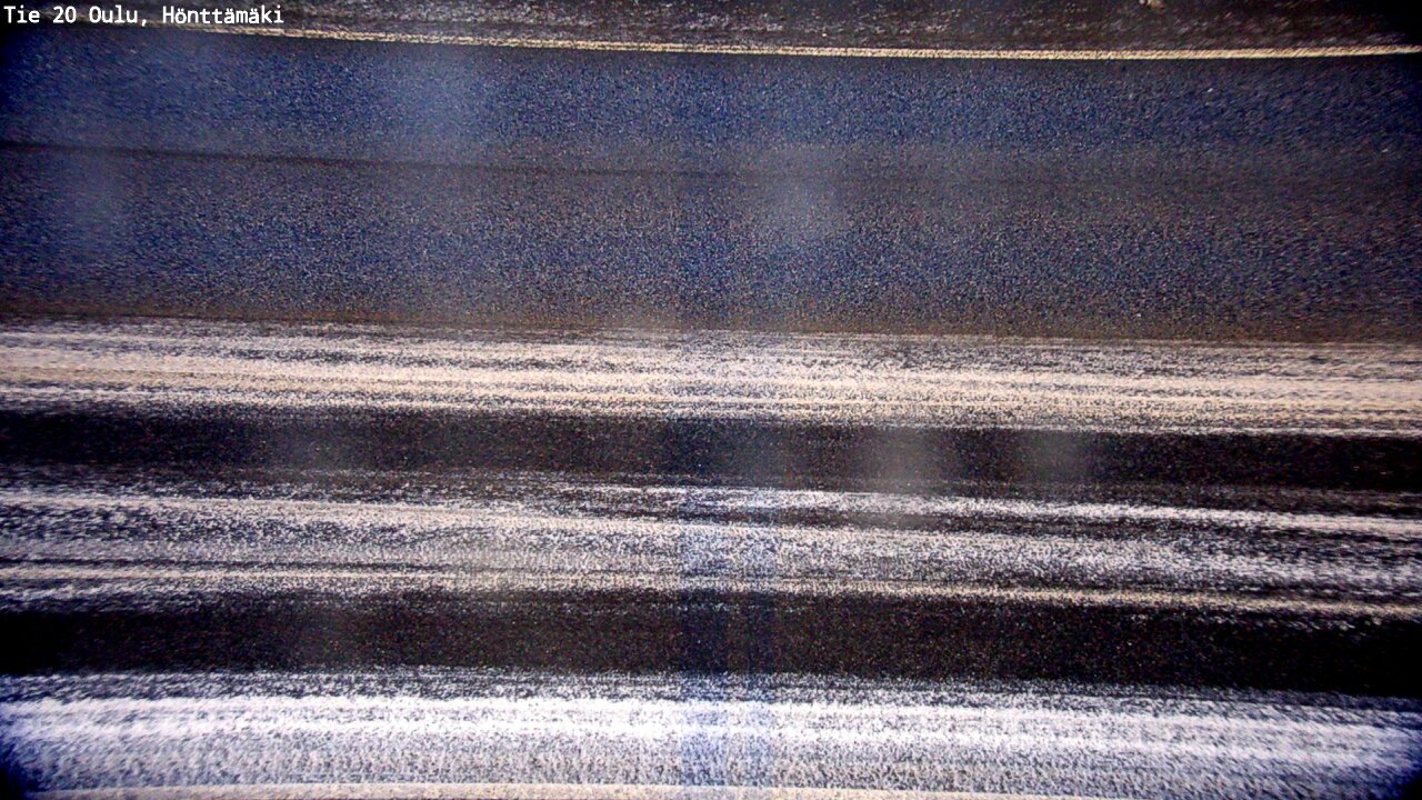 Weather Camera Image Road 20 Oulu, Hönttämäki, Oulu, Pohjois-Pohjanmaa