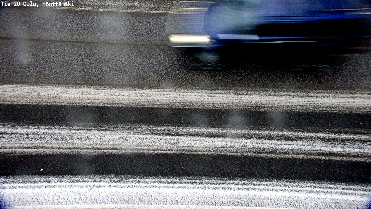 Weather Camera Image Road 20 Oulu, Hönttämäki, Oulu, Pohjois-Pohjanmaa