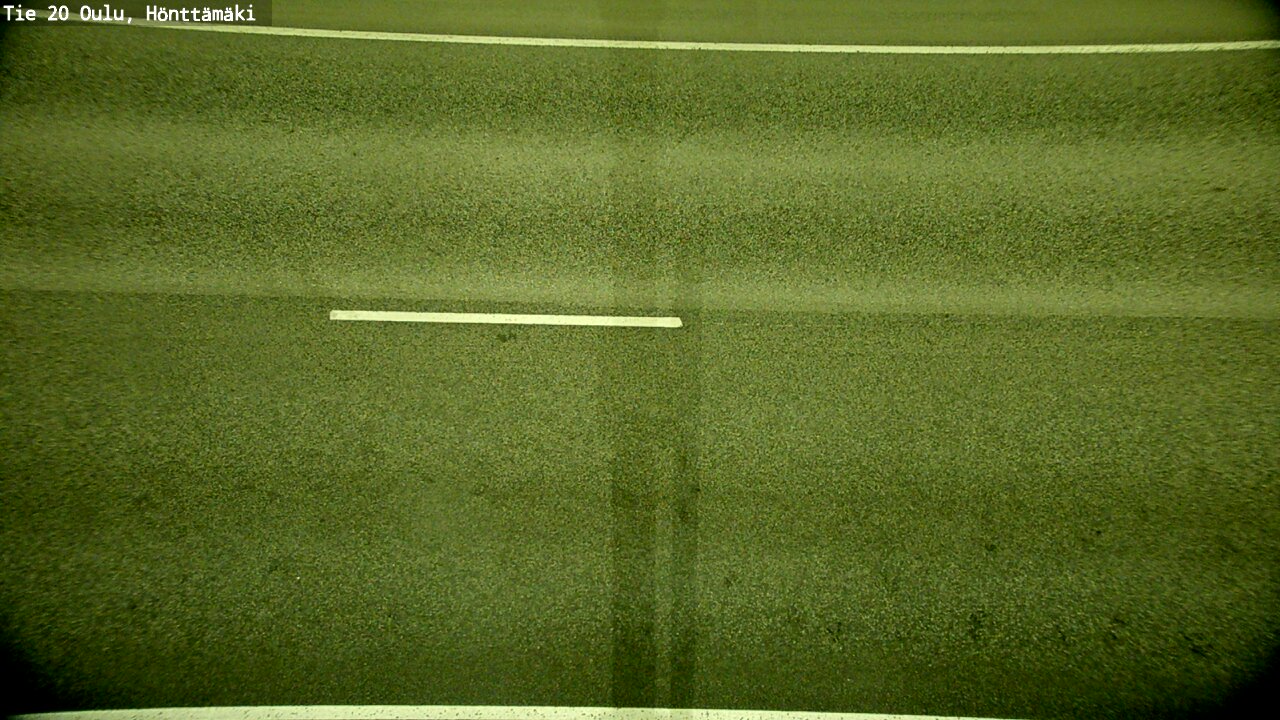 Weather Camera Image Road 20 Oulu, Hönttämäki, Oulu, Pohjois-Pohjanmaa