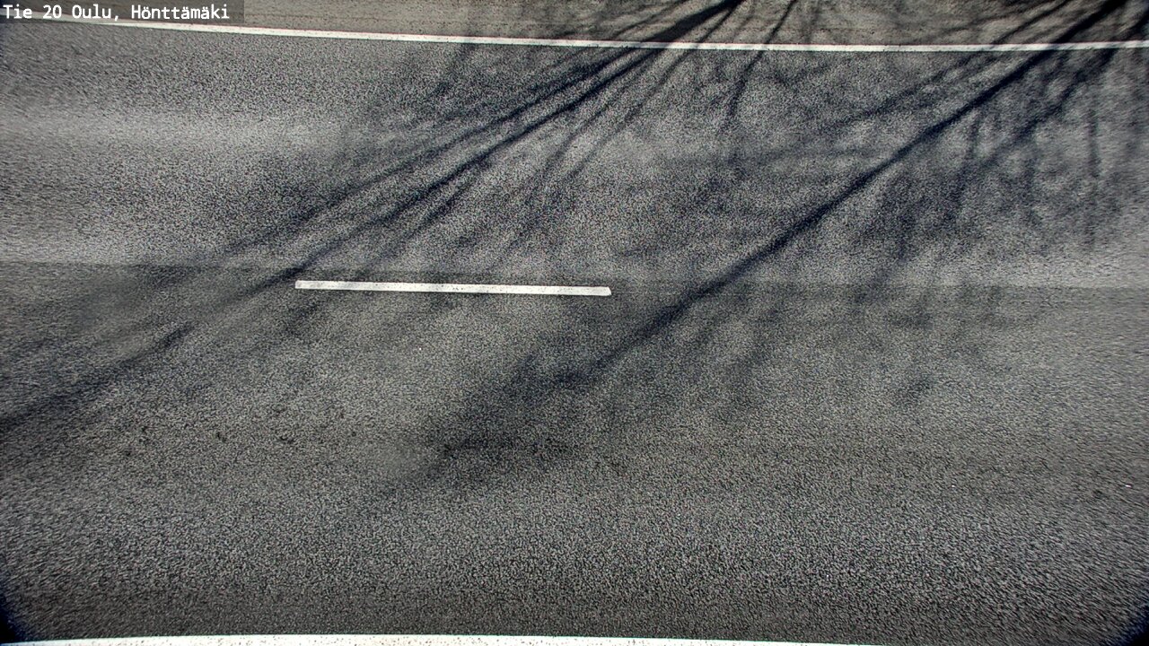 Weather Camera Image Road 20 Oulu, Hönttämäki, Oulu, Pohjois-Pohjanmaa