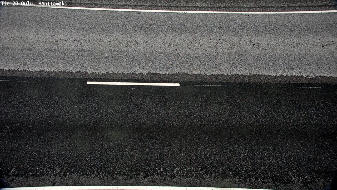 Weather Camera Image Väg 20 Oleåborg, Hönttämäki, Oulu, Pohjois-Pohjanmaa