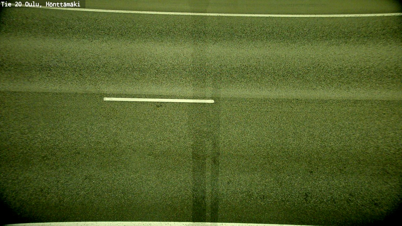 Weather Camera Image Road 20 Oulu, Hönttämäki, Oulu, Pohjois-Pohjanmaa