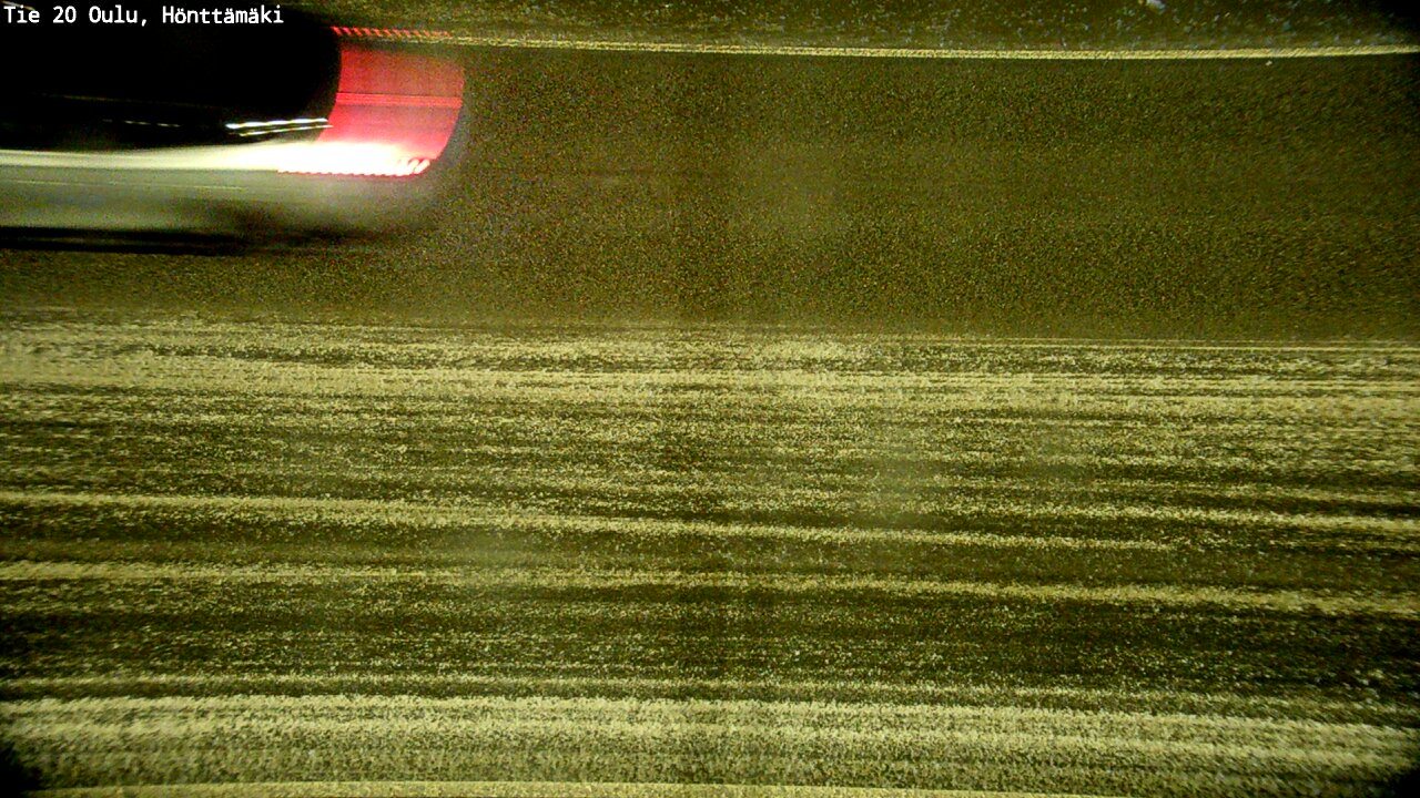 Weather Camera Image Road 20 Oulu, Hönttämäki, Oulu, Pohjois-Pohjanmaa