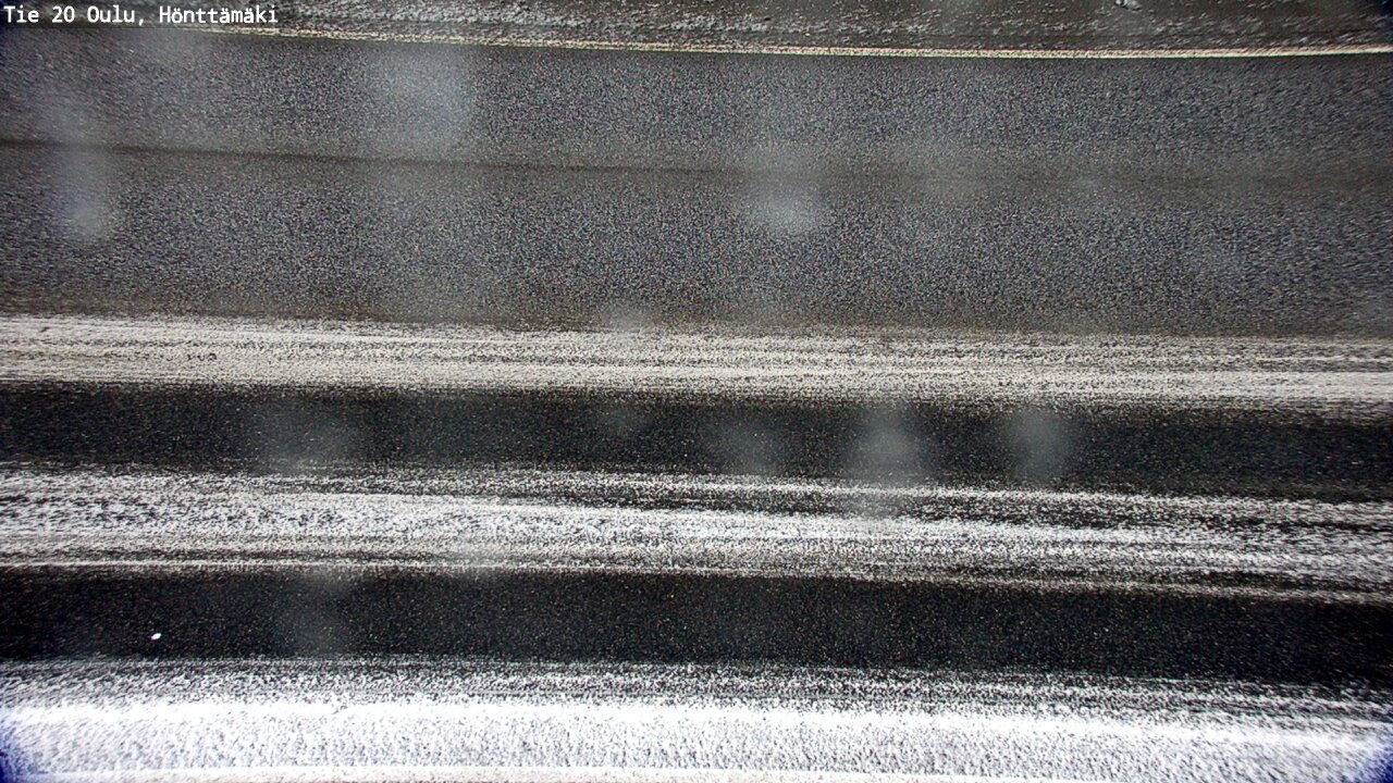 Weather Camera Image Road 20 Oulu, Hönttämäki, Oulu, Pohjois-Pohjanmaa