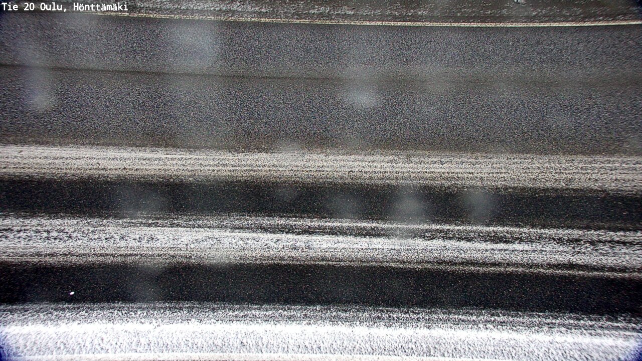 Weather Camera Image Road 20 Oulu, Hönttämäki, Oulu, Pohjois-Pohjanmaa