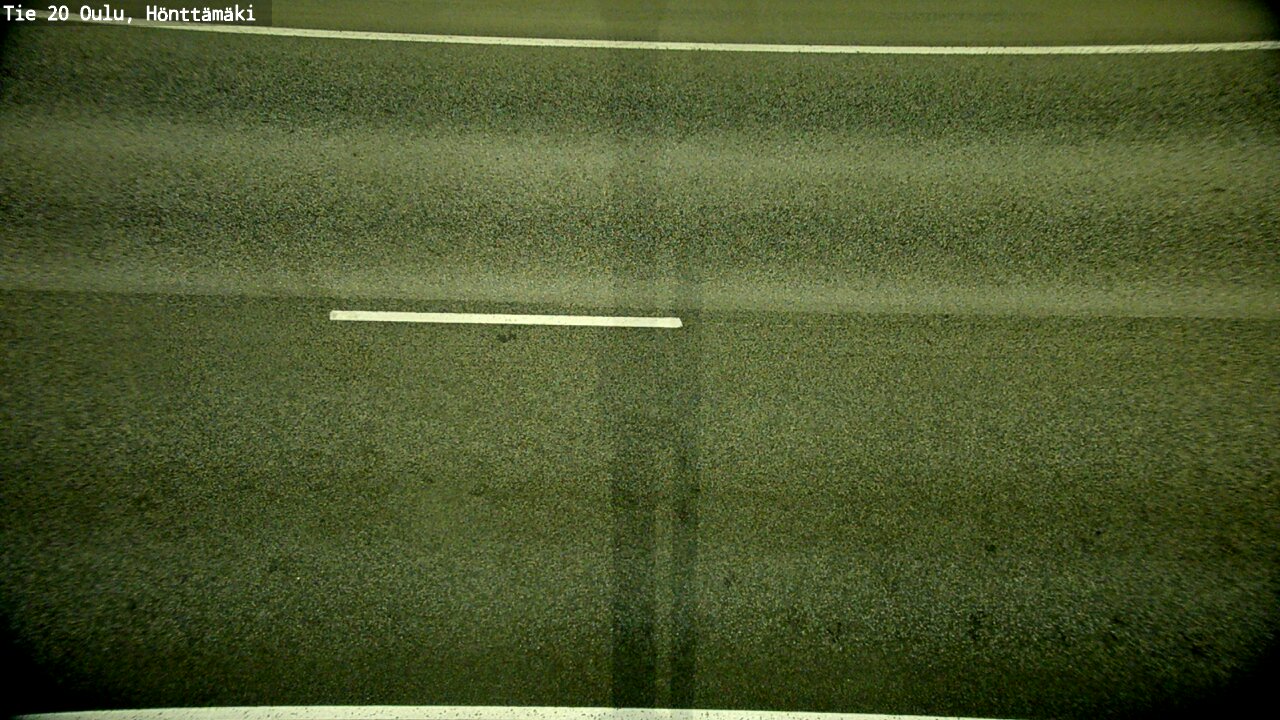 Weather Camera Image Road 20 Oulu, Hönttämäki, Oulu, Pohjois-Pohjanmaa