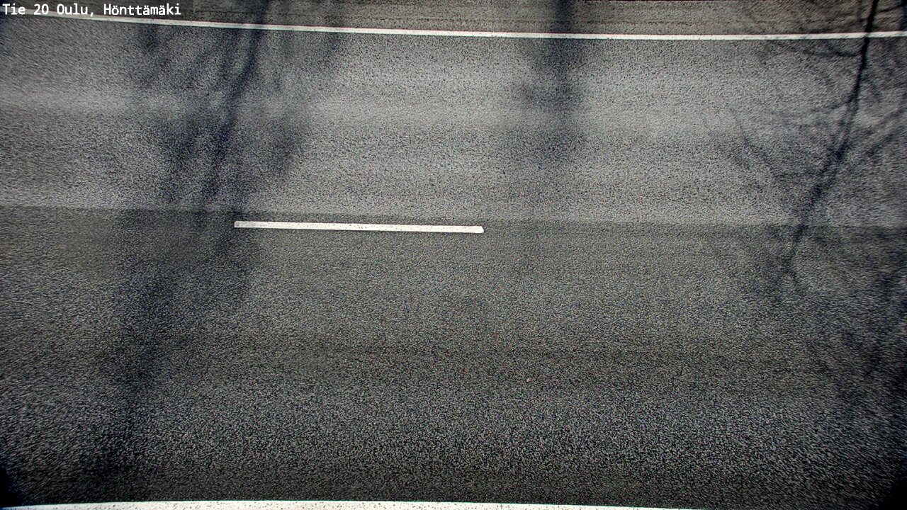 Weather Camera Image Road 20 Oulu, Hönttämäki, Oulu, Pohjois-Pohjanmaa