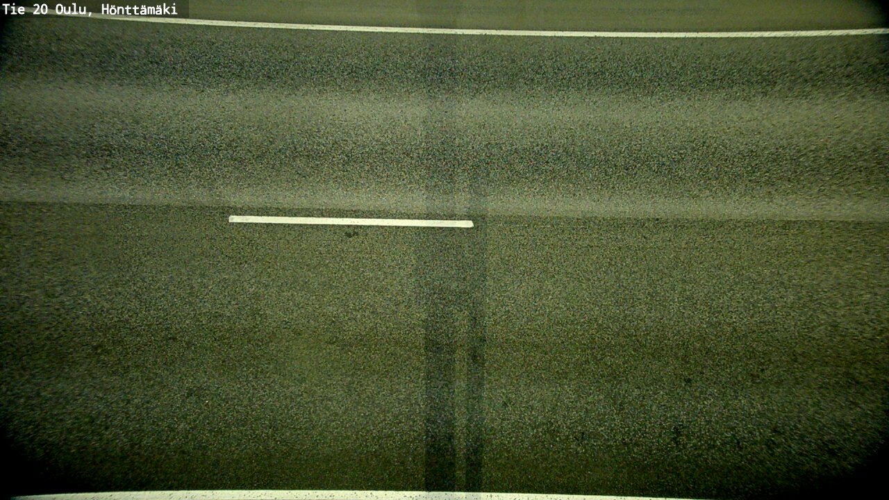 Weather Camera Image Road 20 Oulu, Hönttämäki, Oulu, Pohjois-Pohjanmaa