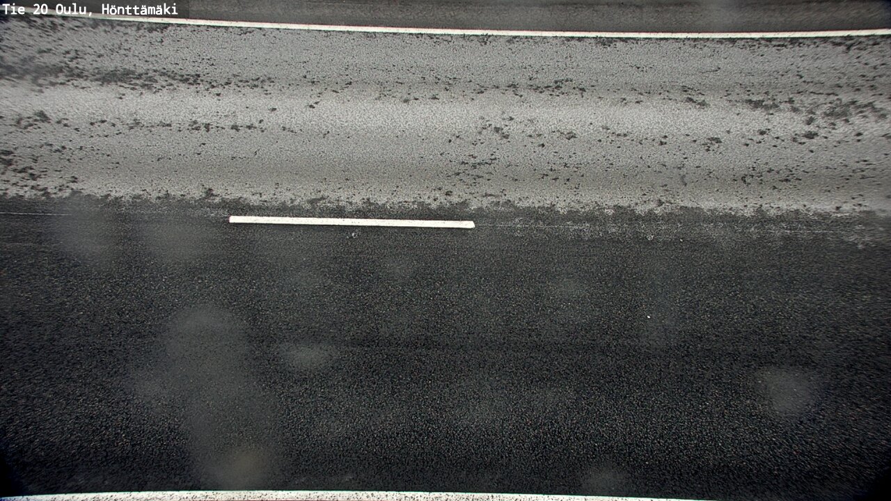 Weather Camera Image Väg 20 Oleåborg, Hönttämäki, Oulu, Pohjois-Pohjanmaa