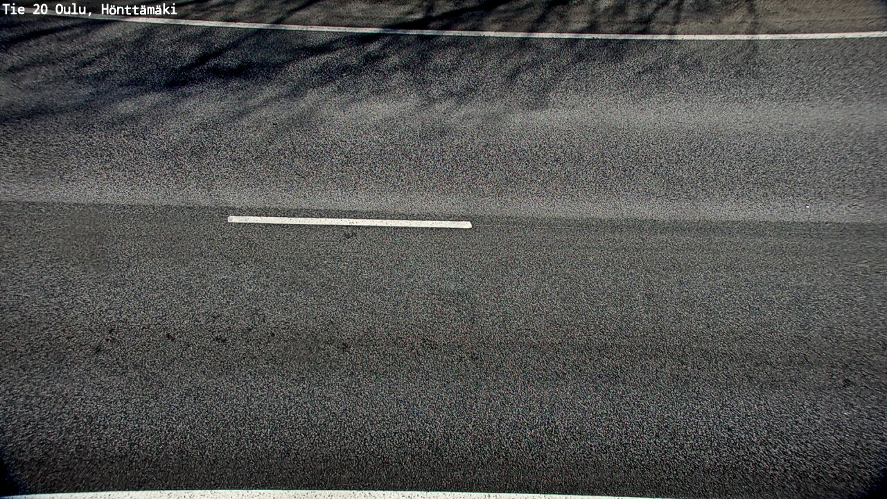 Weather Camera Image Road 20 Oulu, Hönttämäki, Oulu, Pohjois-Pohjanmaa
