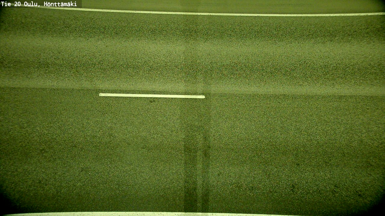 Weather Camera Image Road 20 Oulu, Hönttämäki, Oulu, Pohjois-Pohjanmaa