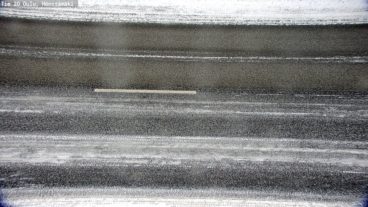 Weather Camera Image Road 20 Oulu, Hönttämäki, Oulu, Pohjois-Pohjanmaa
