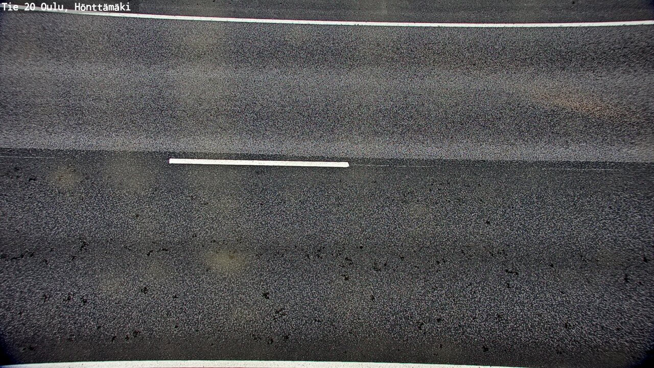 Weather Camera Image Väg 20 Oleåborg, Hönttämäki, Oulu, Pohjois-Pohjanmaa