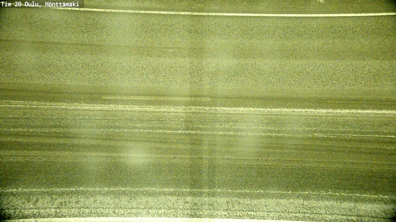 Weather Camera Image Road 20 Oulu, Hönttämäki, Oulu, Pohjois-Pohjanmaa