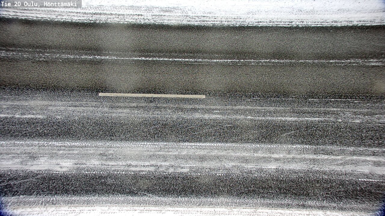 Weather Camera Image Road 20 Oulu, Hönttämäki, Oulu, Pohjois-Pohjanmaa