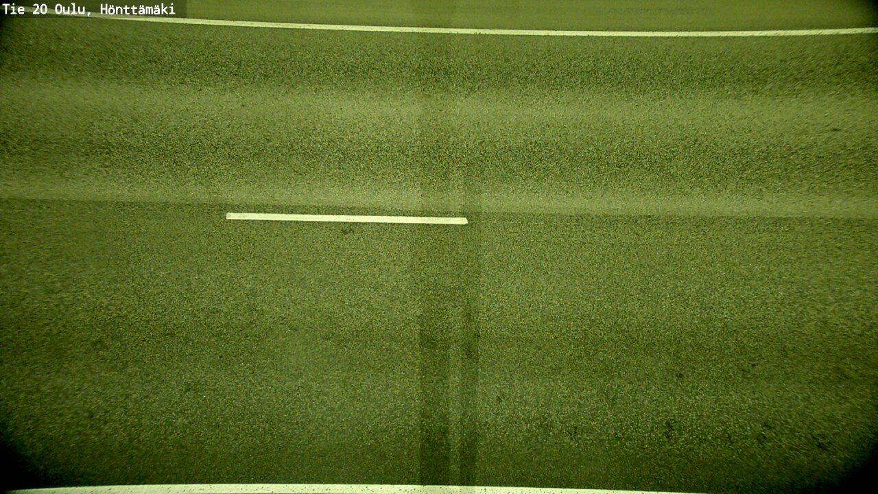 Weather Camera Image Road 20 Oulu, Hönttämäki, Oulu, Pohjois-Pohjanmaa