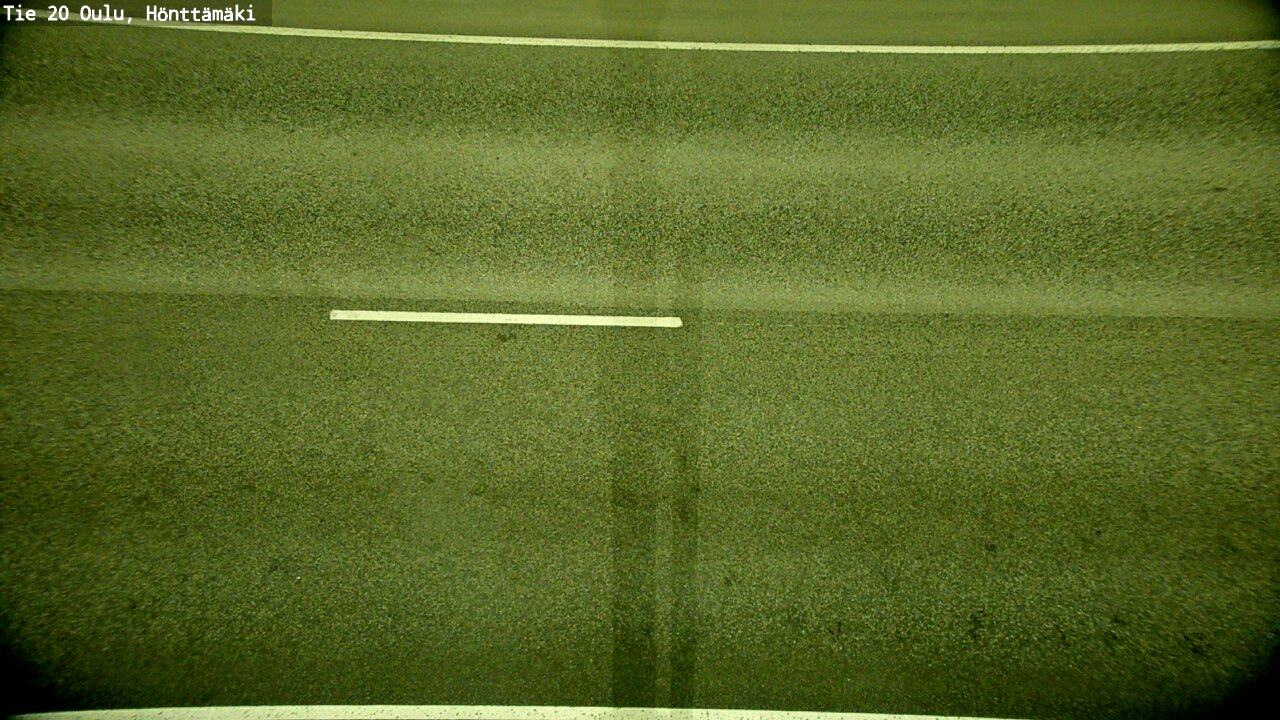 Weather Camera Image Road 20 Oulu, Hönttämäki, Oulu, Pohjois-Pohjanmaa