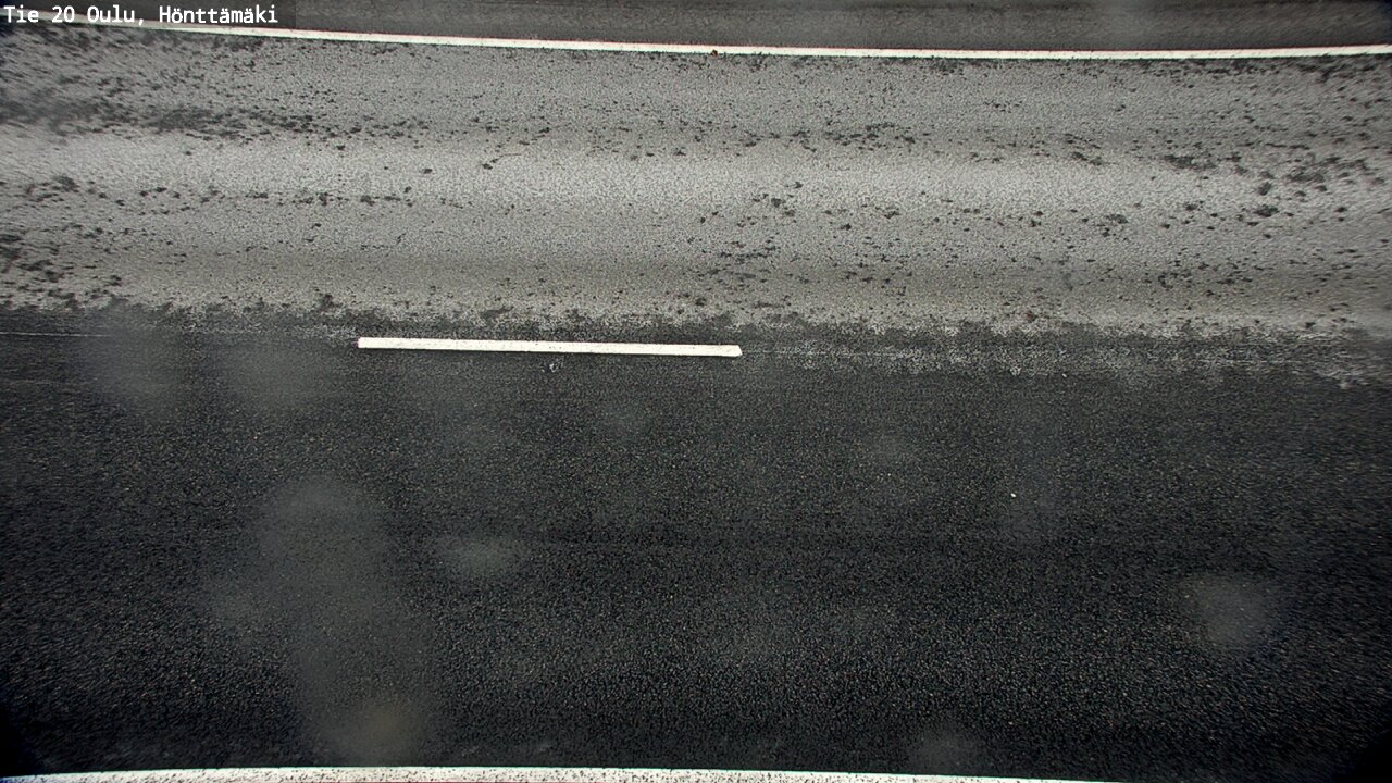 Weather Camera Image Väg 20 Oleåborg, Hönttämäki, Oulu, Pohjois-Pohjanmaa