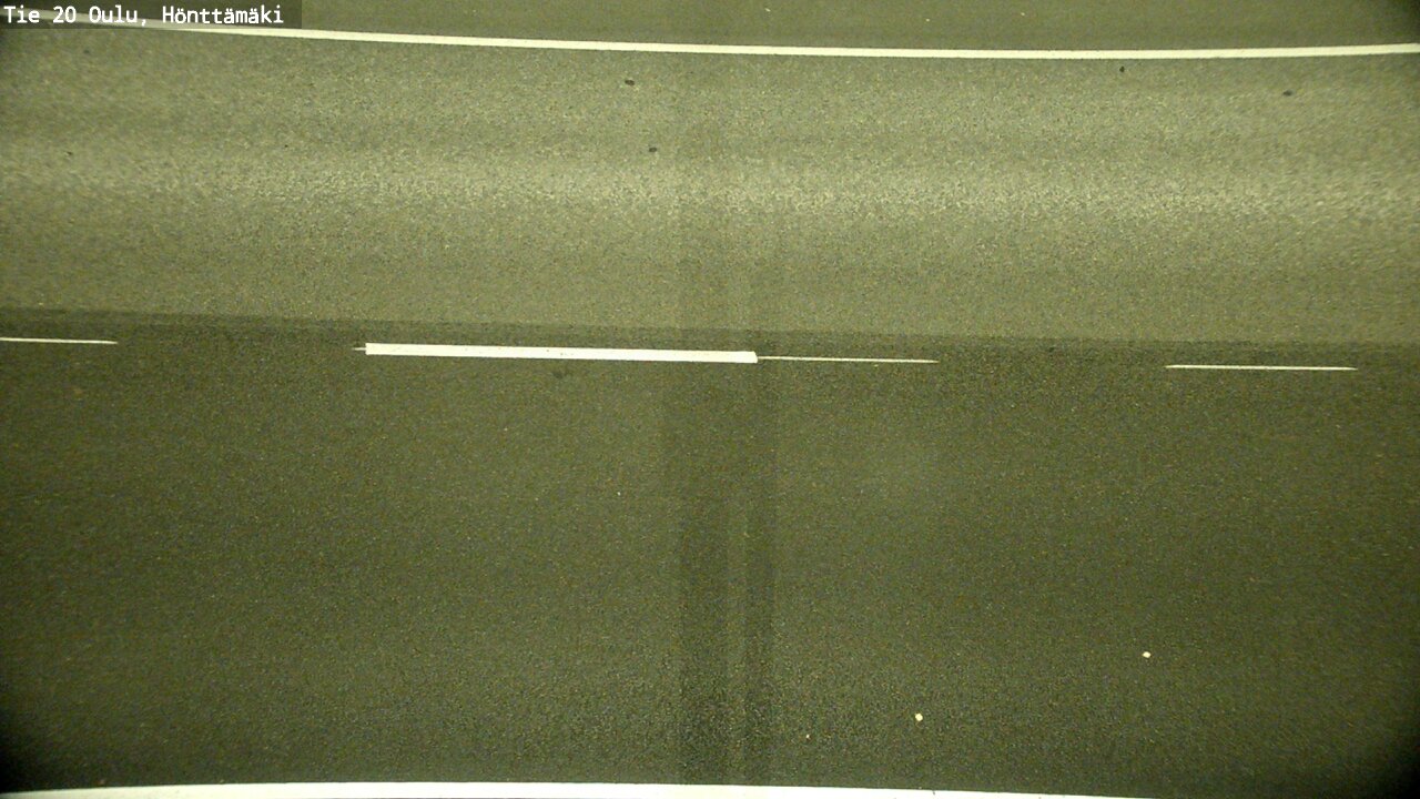 Weather Camera Image Road 20 Oulu, Hönttämäki, Oulu, Pohjois-Pohjanmaa