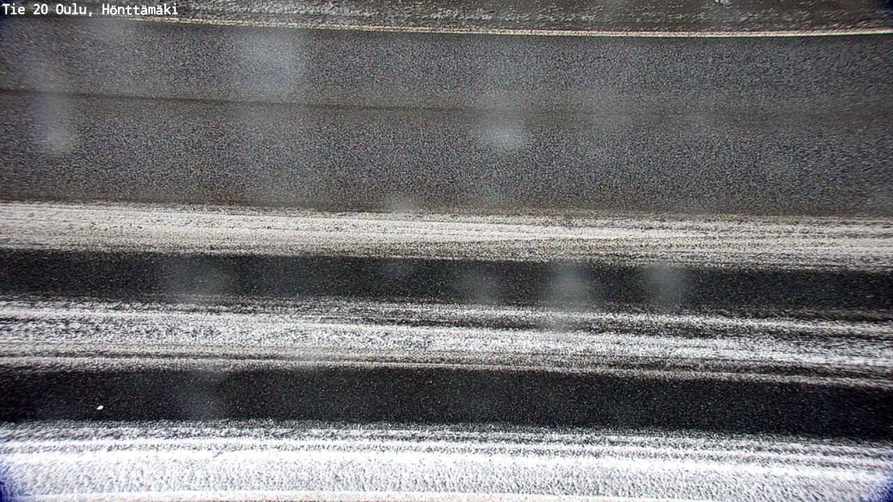 Weather Camera Image Road 20 Oulu, Hönttämäki, Oulu, Pohjois-Pohjanmaa