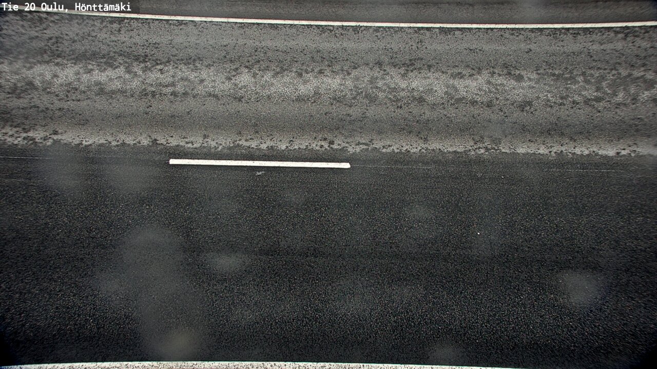 Weather Camera Image Road 20 Oulu, Hönttämäki, Oulu, Pohjois-Pohjanmaa