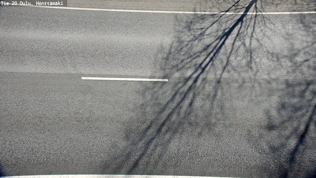Weather Camera Image Road 20 Oulu, Hönttämäki, Oulu, Pohjois-Pohjanmaa