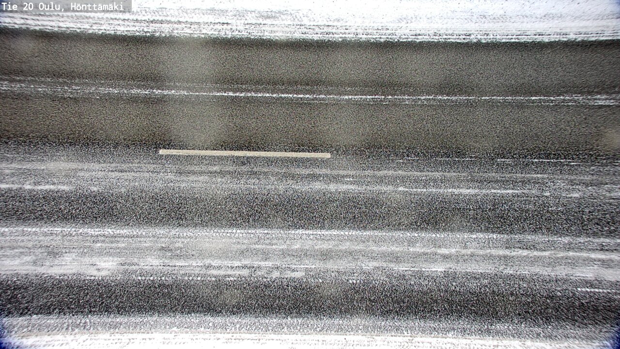 Weather Camera Image Road 20 Oulu, Hönttämäki, Oulu, Pohjois-Pohjanmaa