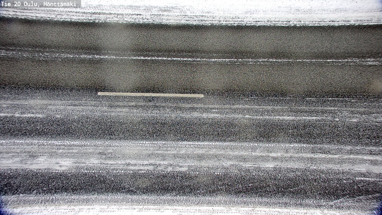 Weather Camera Image Road 20 Oulu, Hönttämäki, Oulu, Pohjois-Pohjanmaa