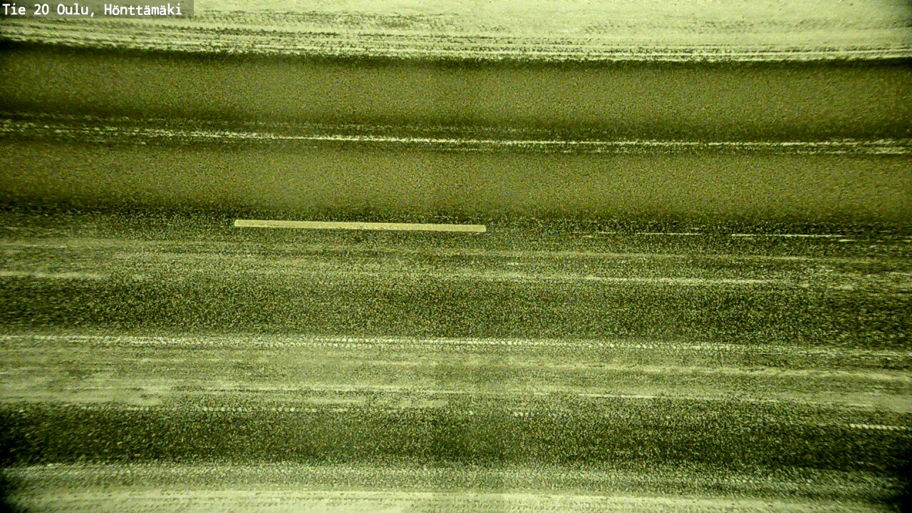 Kelikamerat Kuva Tie 20 Oulu, Hönttämäki, Oulu, Pohjois-Pohjanmaa