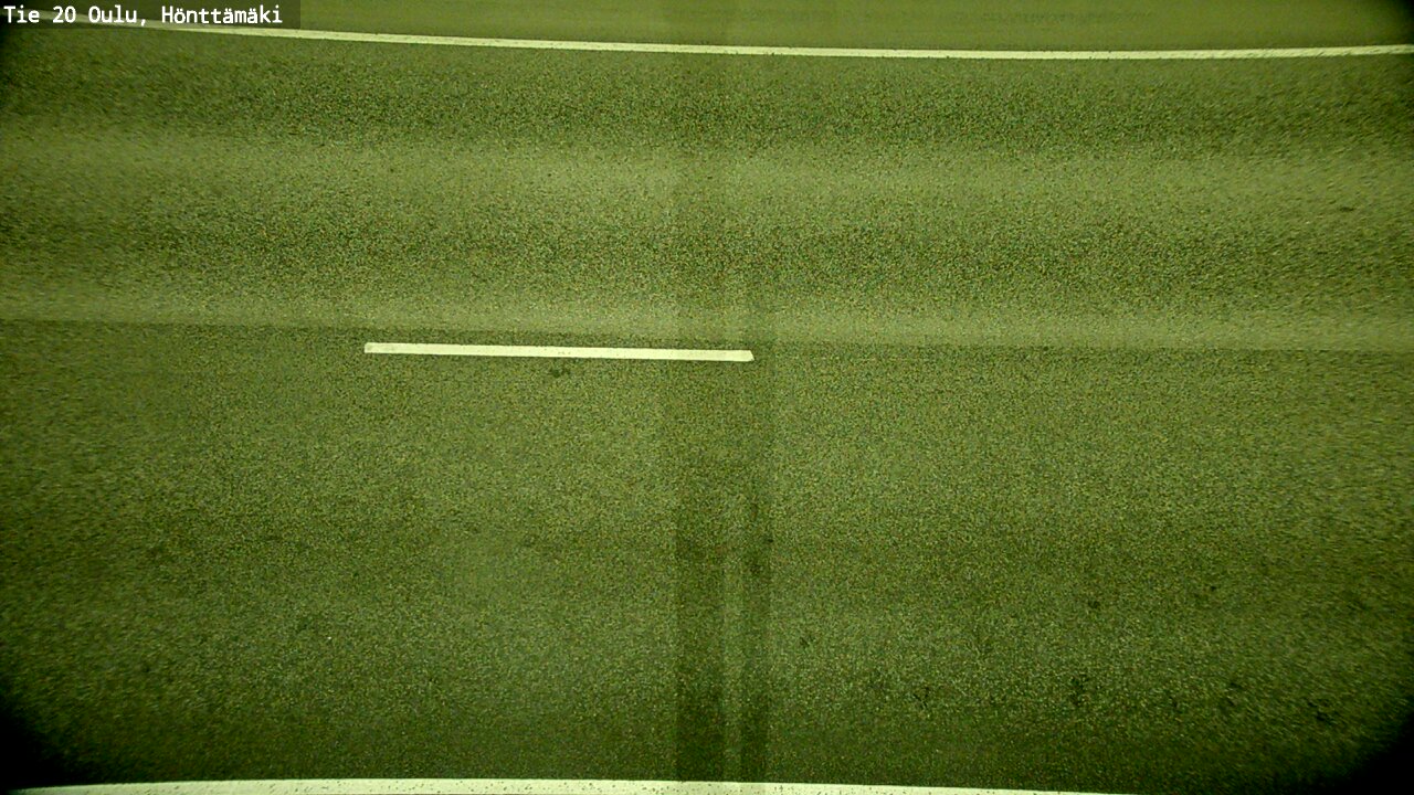 Weather Camera Image Road 20 Oulu, Hönttämäki, Oulu, Pohjois-Pohjanmaa