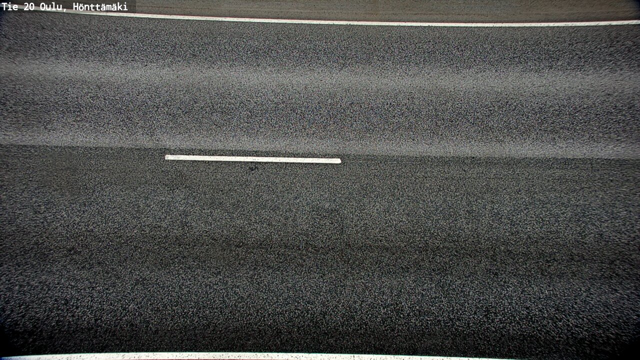 Weather Camera Image Väg 20 Oleåborg, Hönttämäki, Oulu, Pohjois-Pohjanmaa