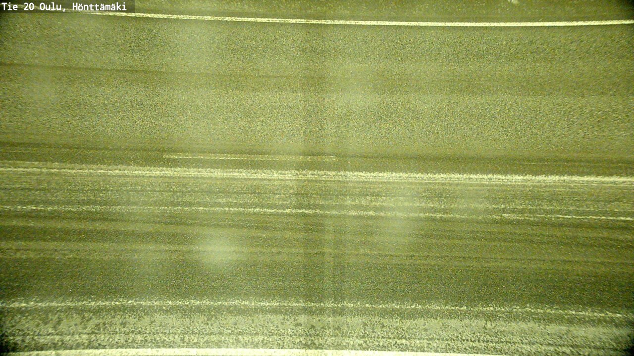Weather Camera Image Road 20 Oulu, Hönttämäki, Oulu, Pohjois-Pohjanmaa