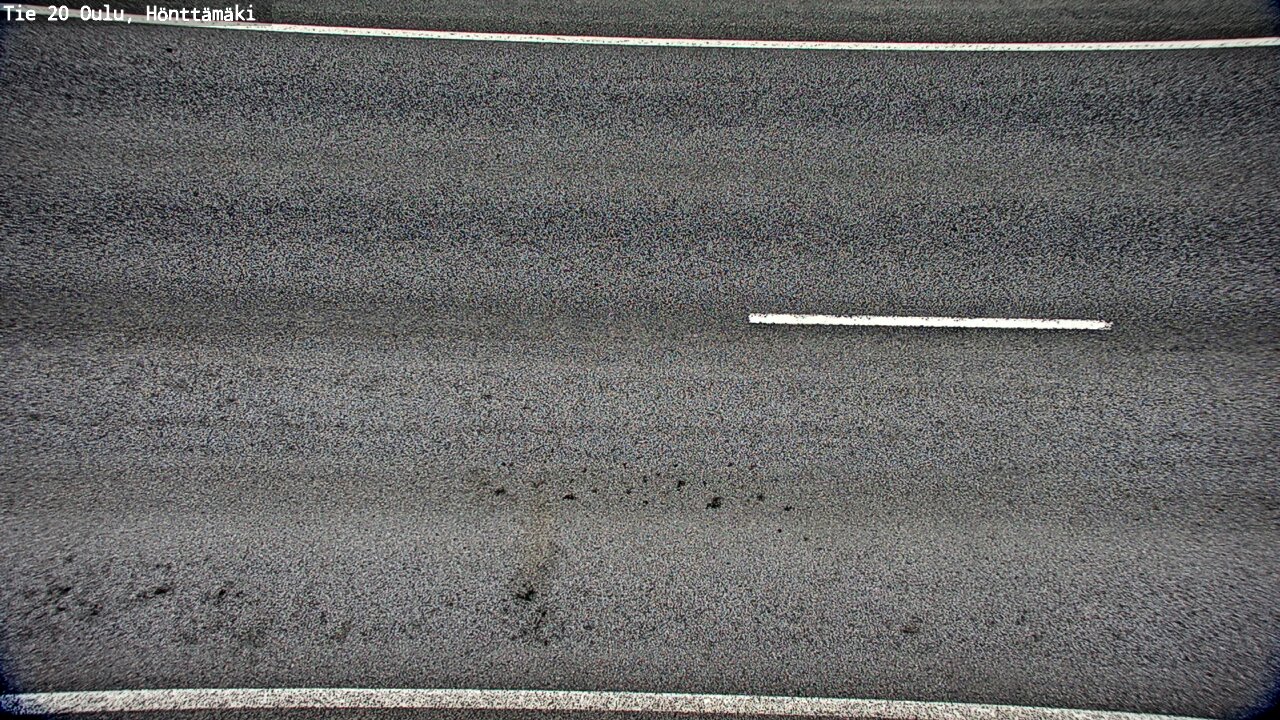 Weather Camera Image Road 20 Oulu, Hönttämäki, Oulu, Pohjois-Pohjanmaa