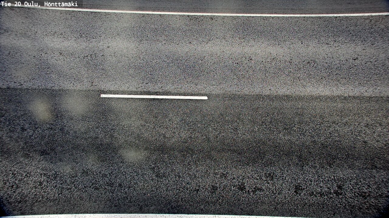 Weather Camera Image Road 20 Oulu, Hönttämäki, Oulu, Pohjois-Pohjanmaa
