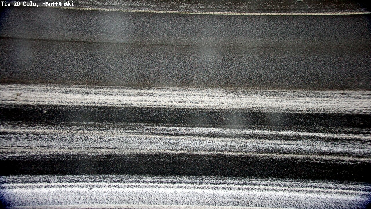 Weather Camera Image Road 20 Oulu, Hönttämäki, Oulu, Pohjois-Pohjanmaa