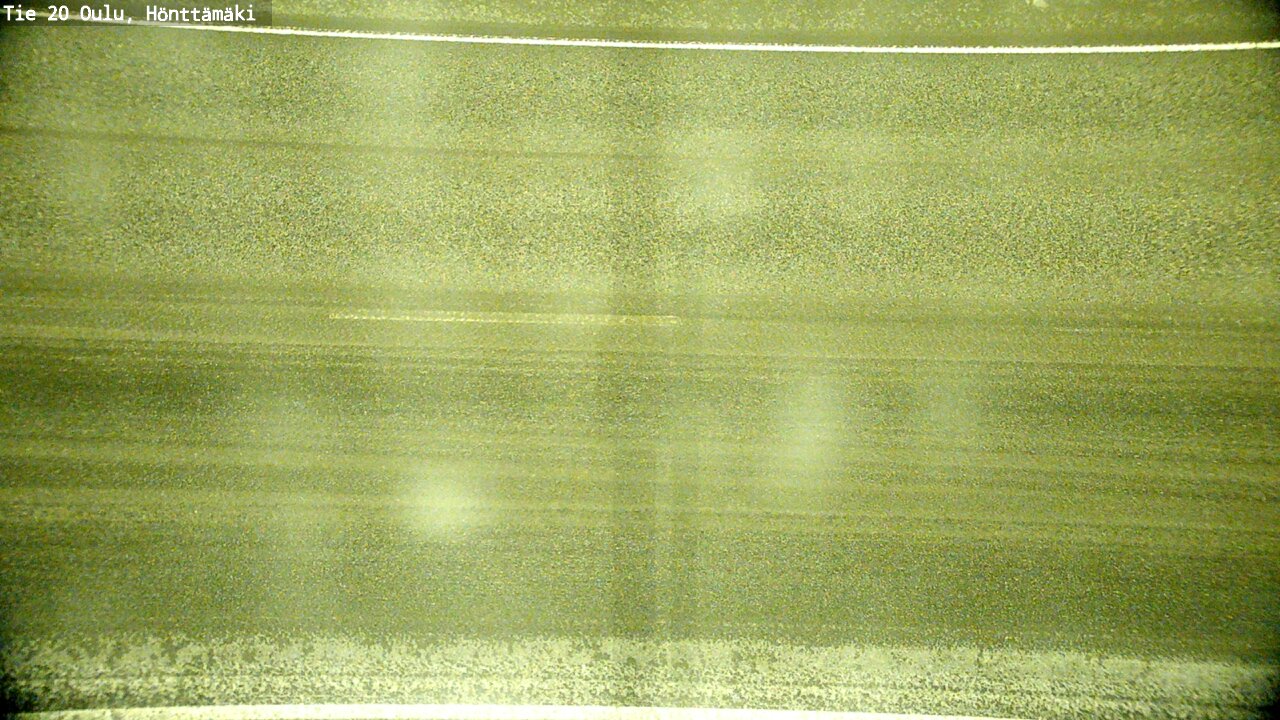 Weather Camera Image Road 20 Oulu, Hönttämäki, Oulu, Pohjois-Pohjanmaa