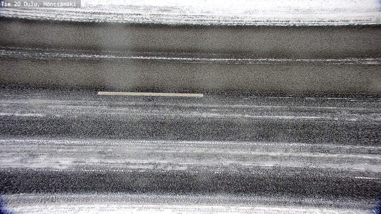 Weather Camera Image Road 20 Oulu, Hönttämäki, Oulu, Pohjois-Pohjanmaa